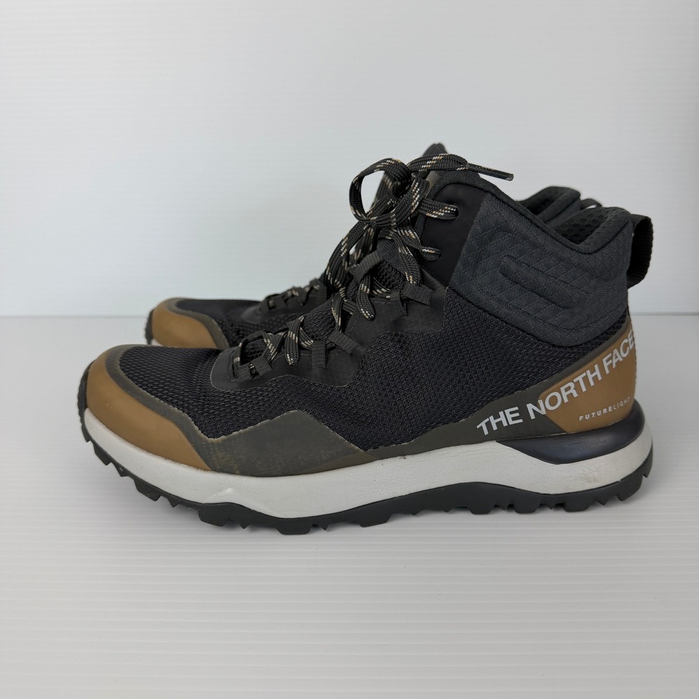 The North Face Activist Futurelight Mens Black Brown Hiking Outdoor Boots EUC - Picture 3 of 13
